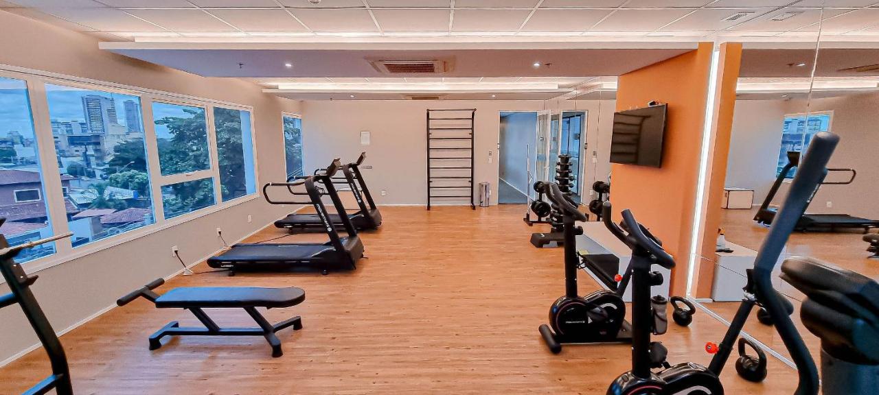 Ferienwohnung Blend Smart Style Aps Luxuosos E Decorados Goiânia Exterior foto