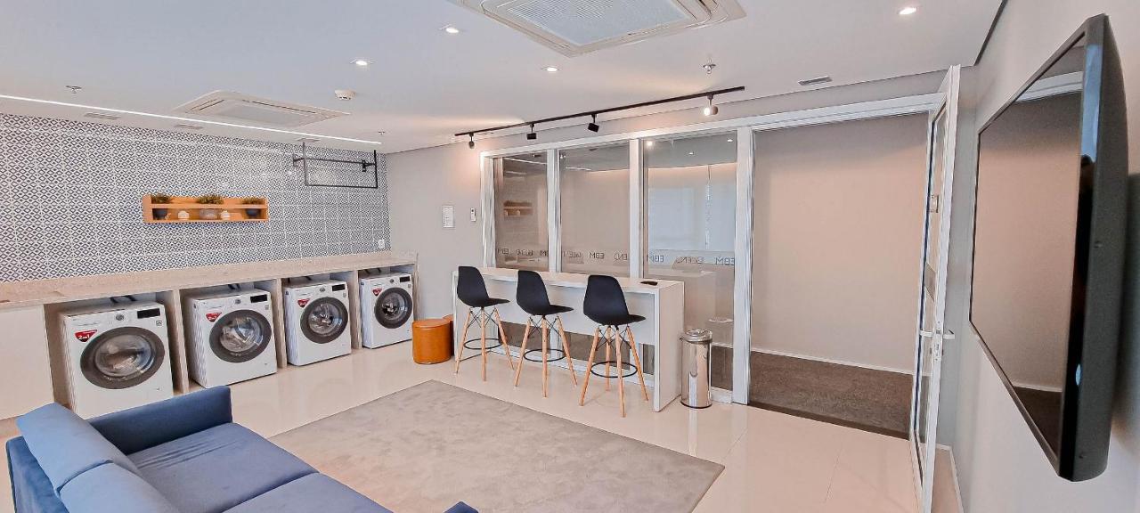 Ferienwohnung Blend Smart Style Aps Luxuosos E Decorados Goiânia Exterior foto