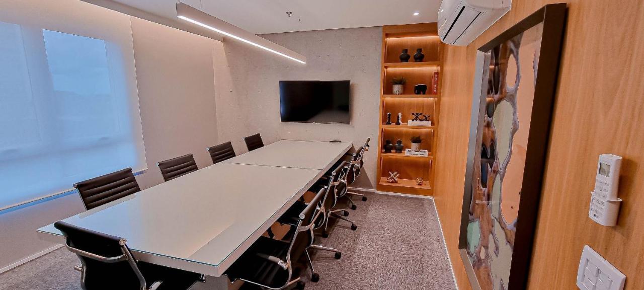 Ferienwohnung Blend Smart Style Aps Luxuosos E Decorados Goiânia Exterior foto